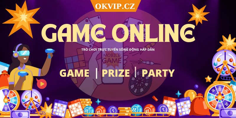 Trò chơi trực tuyến tại OKVIP đa dạng thể loại